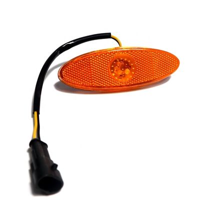 Numéro OE 4117-00032 Feu de position de bus 24V Feuille de marquage arrière pour camions Ambre Feu de marquage latéral LED
