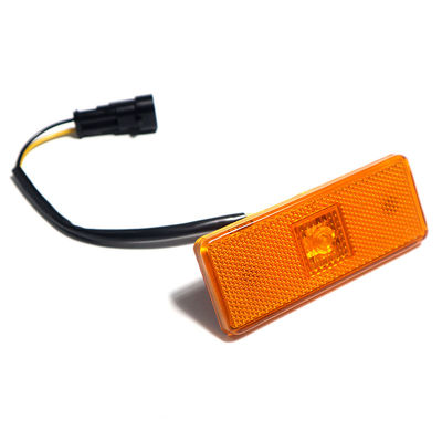 Lumière de bus 24V jaune LED, feux de signalisation latéraux pour camions n° OE 3716-00245