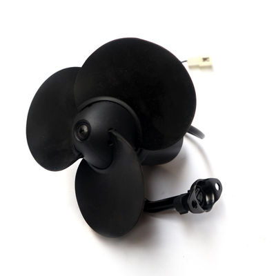 2010- Accessoires de bus en plastique Ventilateur de conducteur noir à longue vitesse pour bus KING LONG