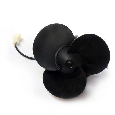 2010- Accessoires de bus en plastique Ventilateur de conducteur noir à longue vitesse pour bus KING LONG
