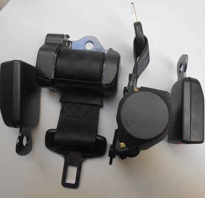 HAISE CLASSIC ceinture de sécurité noire rétractable à deux points ultra-mince pour pièces de bus Golden Dragon